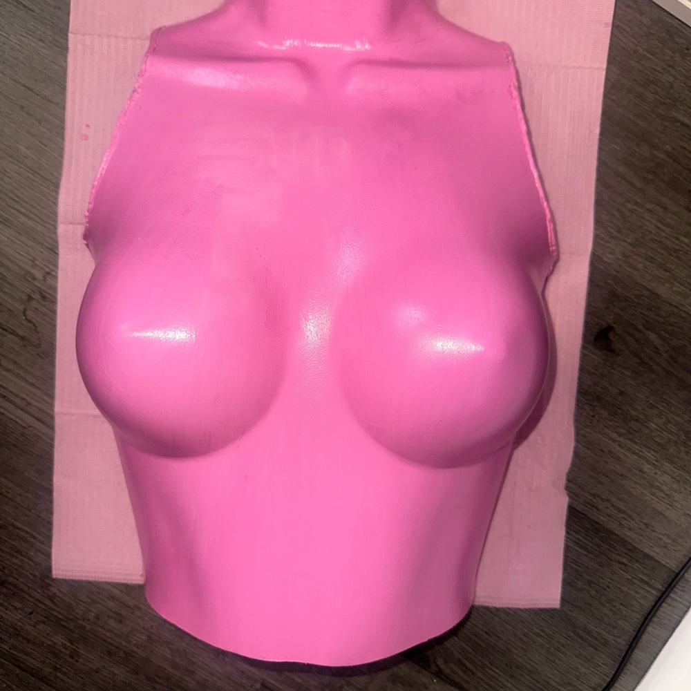 Pink Mannequin Torso